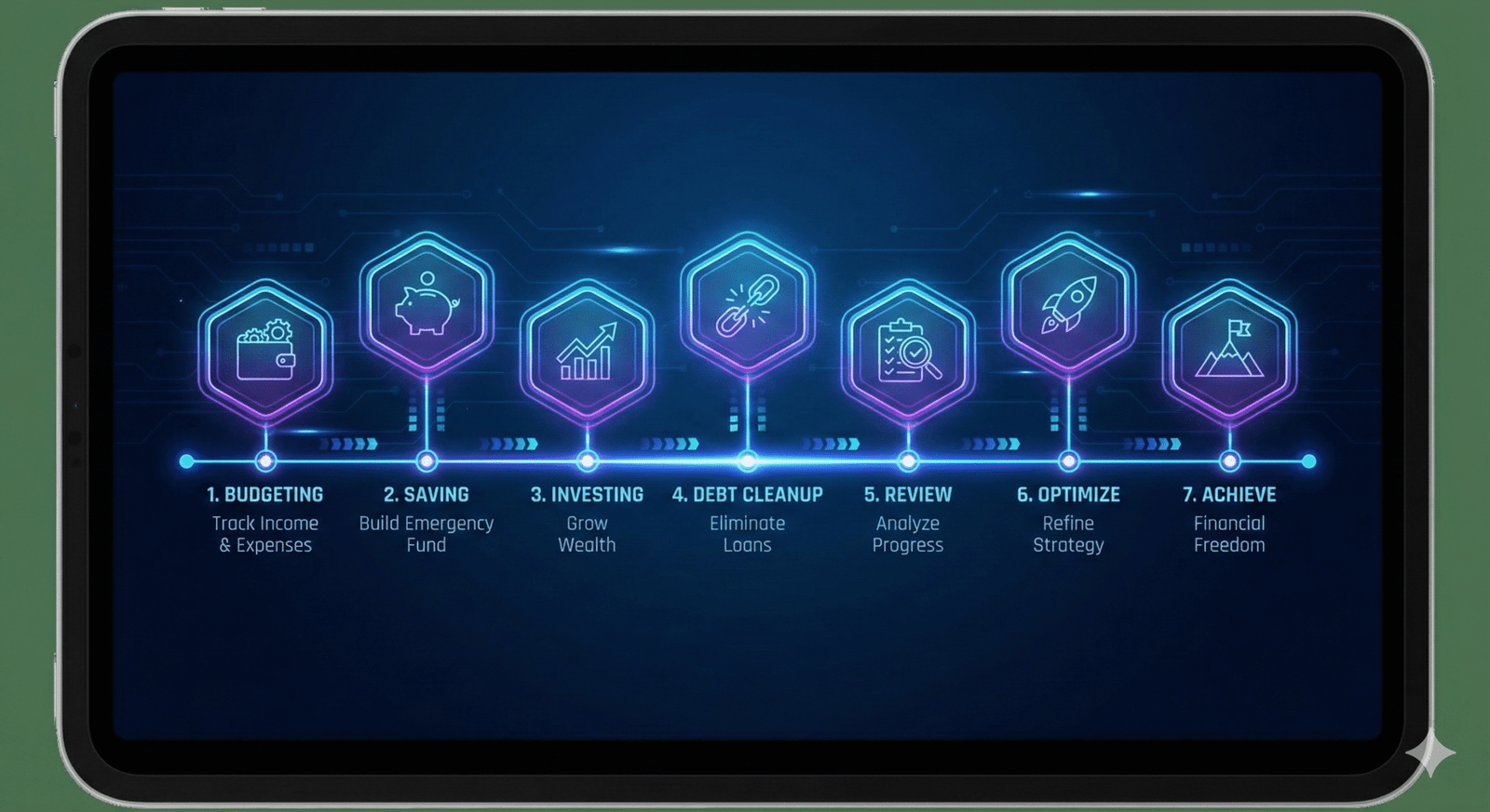 7 day action roadmap for using AI to manage money