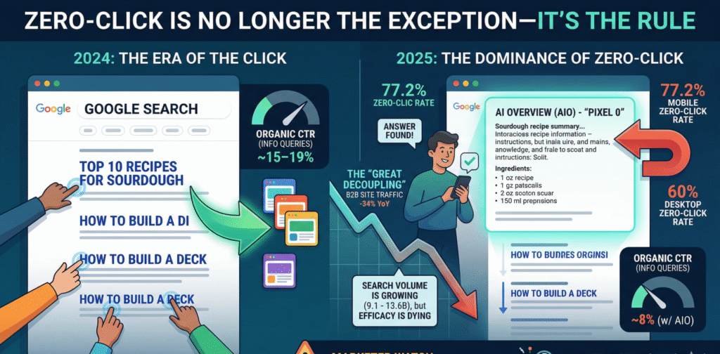 Beyond the Click: Why the Shift from SEO to AEO is the End of the "Ten Blue Links" Era